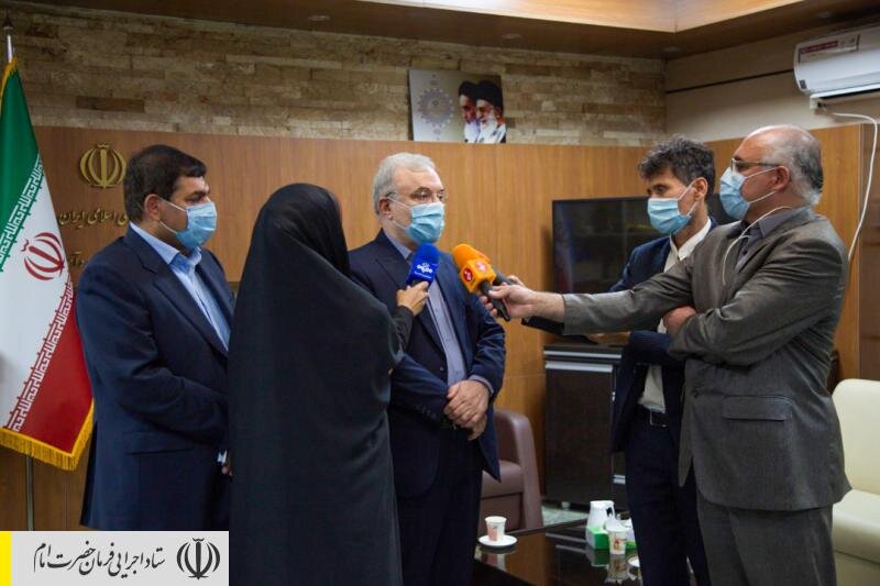 قدردانی وزیر بهداشت از اقدامات موثر ستاد اجرایی فرمان امام در مبارزه با کرونا