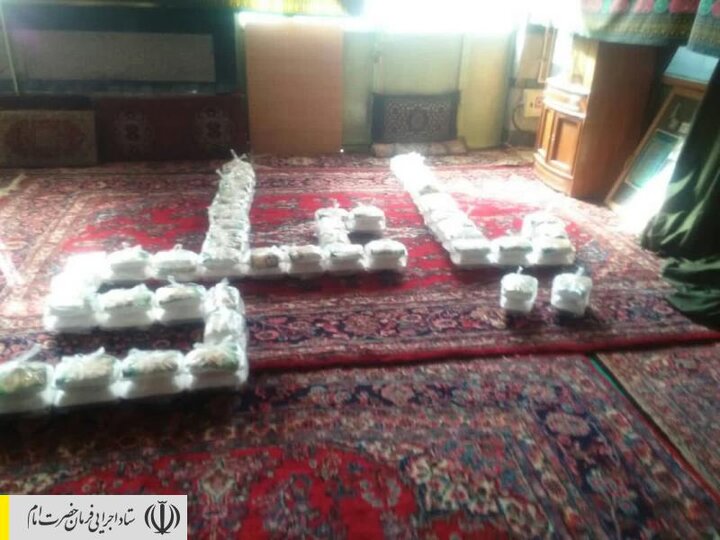 طبخ و توزیع غذای گرم در مناطق محروم استان همدان توسط ستاد اجرایی فرمان امام