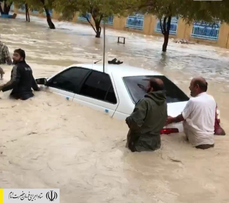 دستور رئیس ستاد اجرایی فرمان امام برای امدادرسانی فوری و ارسال اقلام ضروری و غذایی به استان‌های سیل زده