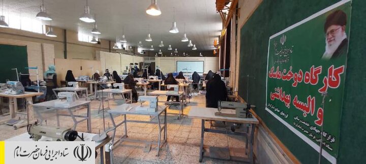 ضدعفونی معابر عمومی هرمزگان توسط نیروهای جهادی ستاد اجرایی فرمان امام