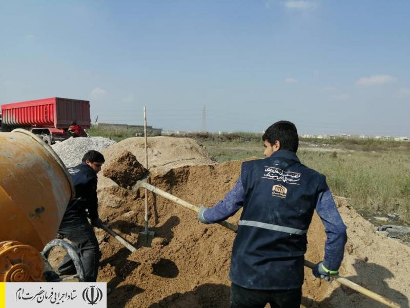 ادامه ساخت و بازسازی منازل مردم سیل زده خوزستان توسط ستاد اجرایی فرمان امام