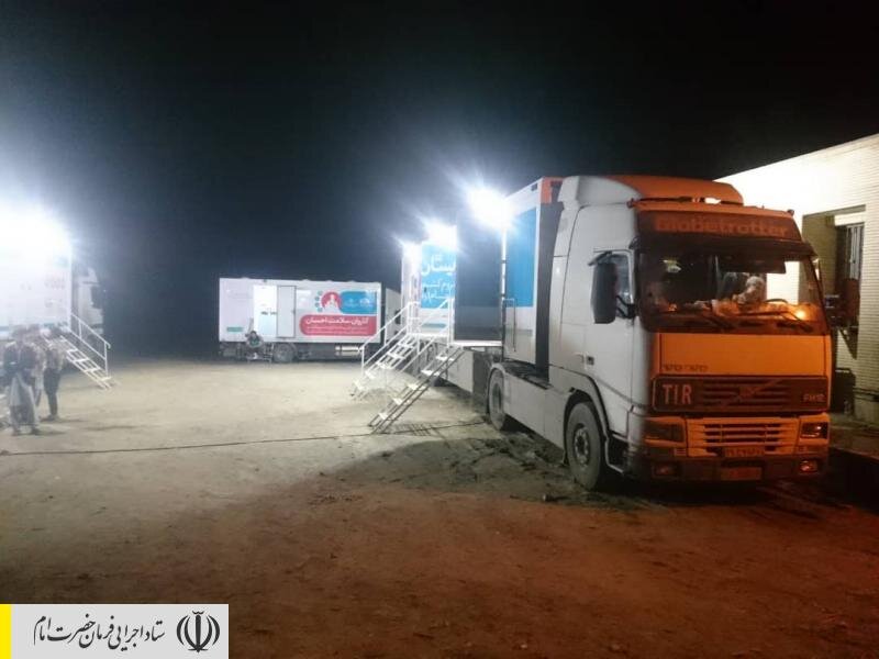 کاروان سلامت ستاد اجرایی فرمان امام به جاسک رسید