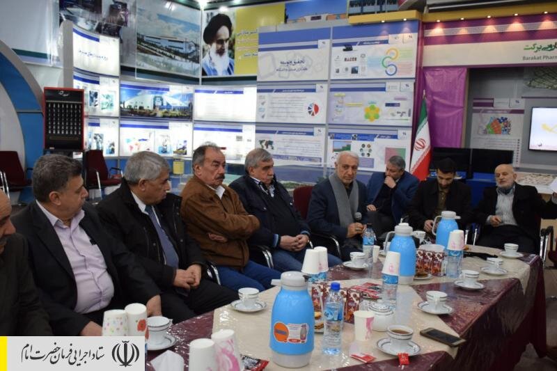 بازدید جمعی از مدیران علمی و فرهنگی سوریه از نمایشگاه دائمی ستاد اجرایی فرمان امام