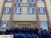 افتتاح مدرسه ۱۴ کلاسه برکت در شهرستان زهک