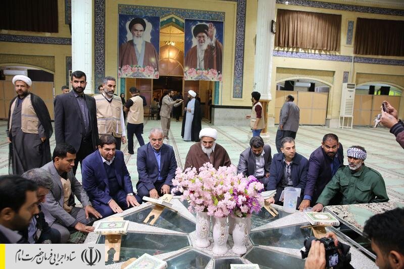 بازدید رئیس ستاد اجرایی فرمان امام از مناطق سیل زده آبادان