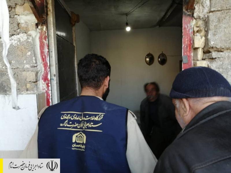 آغاز بازسازی و مرمت منازل سیل زده مردم خوزستان توسط نیروهای جهادی ستاد اجرایی فرمان امام