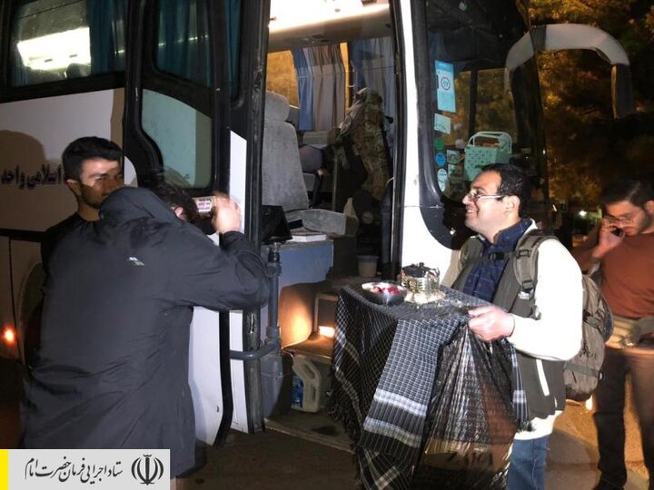 اعزام کاروان زائر اولی‌ها از مناطق محروم استان خراسان شمالی، به همت بنیاد احسان ستاد اجرایی فرمان حضرت امام (ره)