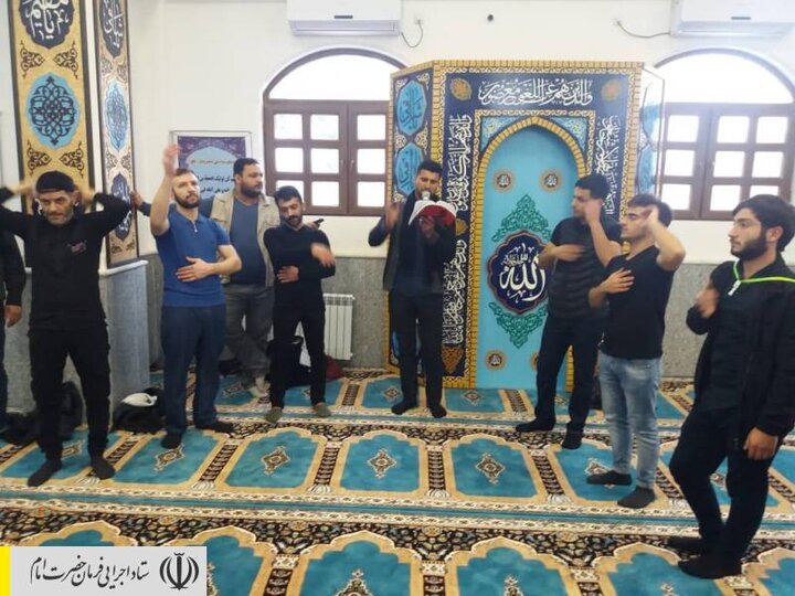 راه‌اندازی و فعالیت شبانه‌روزی موکب ستاد اجرایی فرمان حضرت امام (ره) در مرز بیله‌سوار اردبیل برای زوار اربعین