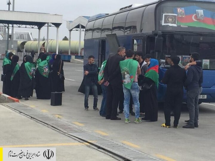 راه‌اندازی و فعالیت شبانه‌روزی موکب ستاد اجرایی فرمان حضرت امام (ره) در مرز بیله‌سوار اردبیل برای زوار اربعین