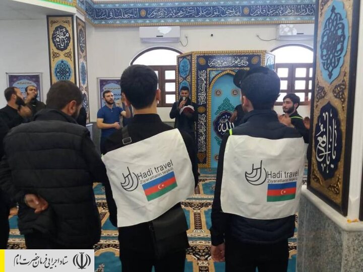 راه‌اندازی و فعالیت شبانه‌روزی موکب ستاد اجرایی فرمان حضرت امام (ره) در مرز بیله‌سوار اردبیل برای زوار اربعین