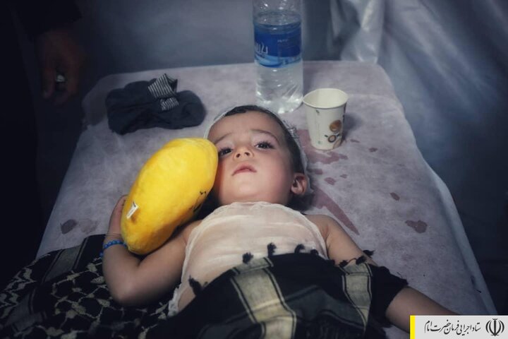 خدمت رسانی کاروان سلامت احسان ستاد اجرایی فرمان امام به زائرین اربعین در کربلا