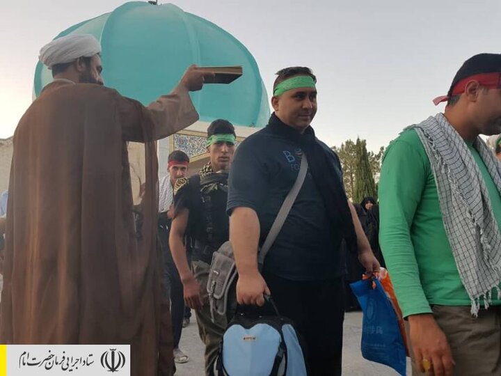 اعزام کاروان زائر اولی‌ها به عتبات عالیات از مناطق محروم استان‌های خراسان رضوی، یزد و هرمزگان، به همت ستاد اجرایی فرمان امام