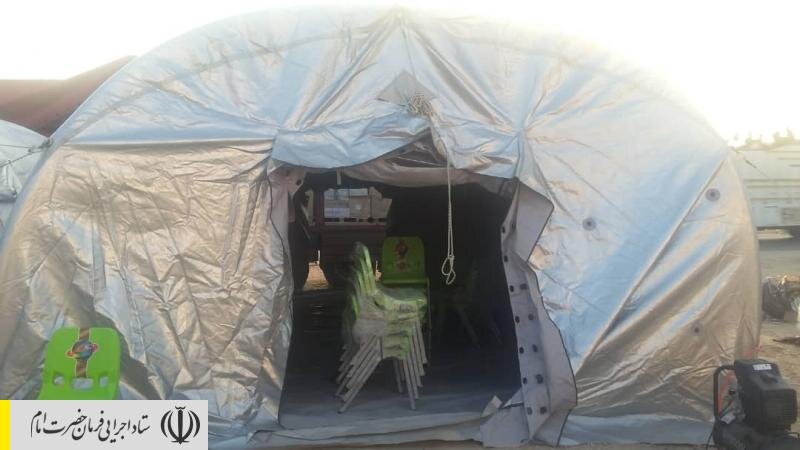 راه‌اندازی ایستگاه سلامت ستاداجرایی فرمان امام در مسیر نجف به کربلا