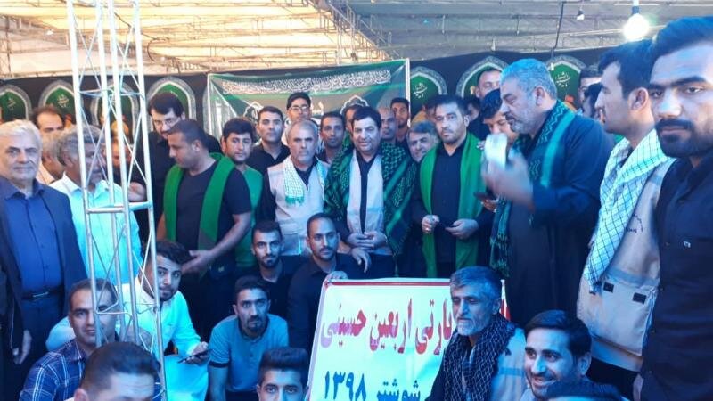 بازدید رییس ستاد اجرایی فرمان امام از نقاط مرزی خروجی زائران اربعین