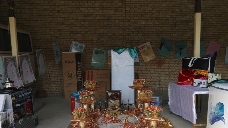 آئین رونمایی از ۱۴ جهیزیه اهدایی به اعضاء تحت پوشش انجمن نابینایان ایران