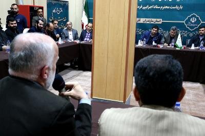 نشست صمیمانه ریاست محترم ستاد اجرایی فرمان حضرت امام (ره) با گروه های جهادی