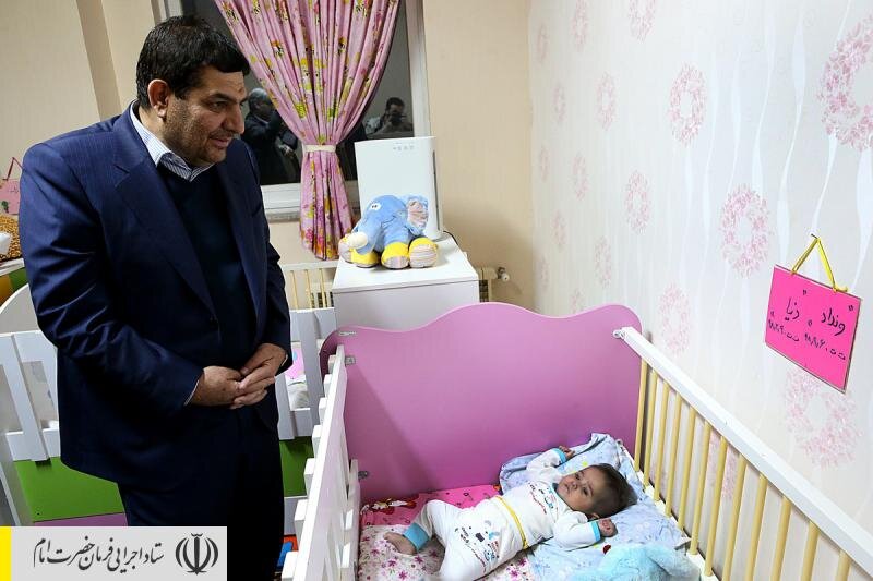 بازدید رئیس ستاد اجرایی فرمان حضرت امام (ره) از شیرخوارگاه و خانه نوباوگان شکوفه