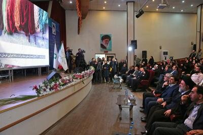 بازدید رئیس ستاد اجرایی فرمان حضرت امام (ره) از نمایشگاه طرح های اشتغالزایی در گلوگاه