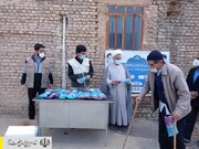 توزیع بسته‌های بهداشتی ضدکرونایی در مناطق محروم استان یزد توسط ستاد اجرایی فرمان امام