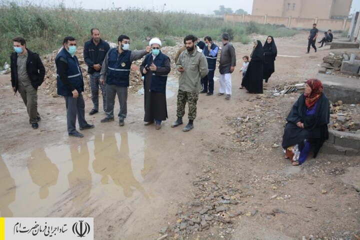 دستور رئیس ستاد اجرایی فرمان امام برای امدادرسانی فوری به سیل‌زدگان خوزستان