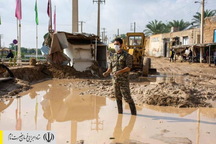 ارسال محموله‌های جدید مواد غذایی و اضطراری ستاد اجرایی فرمان امام به مناطق سیل زده بوشهر