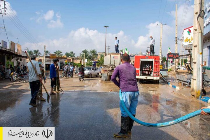 ارسال محموله‌های جدید مواد غذایی و اضطراری ستاد اجرایی فرمان امام به مناطق سیل زده بوشهر