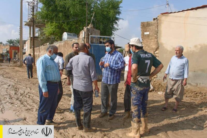دستور رئیس ستاد اجرایی فرمان امام برای امدادرسانی فوری به سیل‌زدگان جنوب کشور