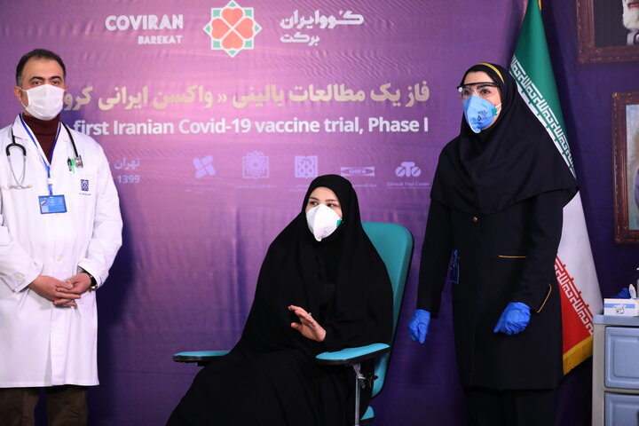 آغاز تست واکسن ایرانی کرونا