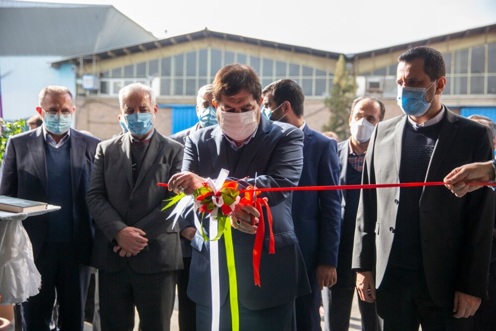 مراسم رونمایی از خط تولید محصولات جدید صنعت روغنهای های‌تک و طرح‌های زیست محیطی پالایشگاه سبز