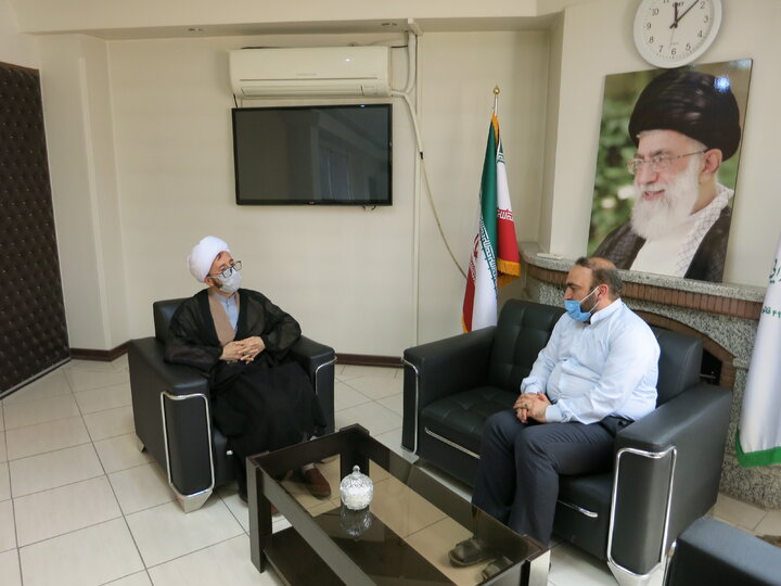 تبریک انتصاب دکتر حاجی رحیمیان توسط حجت الاسلام و المسلمین دست افکن