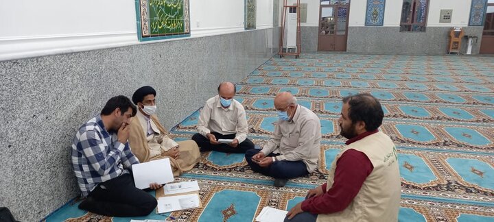 جلسه کارگروه توسعه اشتغال روستای چهار برج بخش آبپخش شهرستان دشتستان