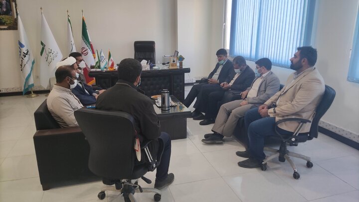 دیدار مسئول قرارگاه بسیج سازندگی و پیشرفت و آبادانی سپاه فتح با مدیرکل ستاد اجرایی فرمان امام(ره) استان کهگیلویه و بویراحمد