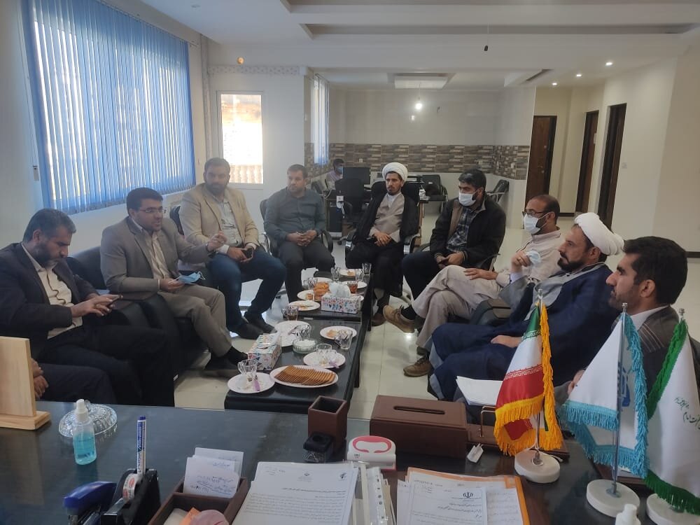 دیدار مسئول قرارگاه بسیج سازندگی و پیشرفت و آبادانی سپاه فتح با مدیرکل ستاد اجرایی فرمان امام(ره) استان کهگیلویه و بویراحمد 