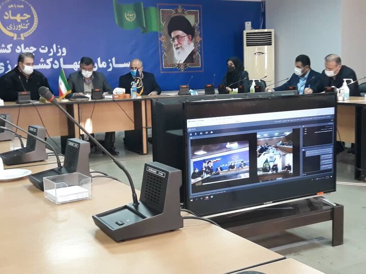 جلسه طرح جهش تولید در دیمزارها بصورت وبینار