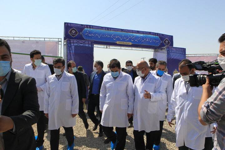 افتتاح فاز اول بزرگترین مجتمع پرورش دام سبک کشور در فشافویه توسط ستاد اجرایی فرمان امام