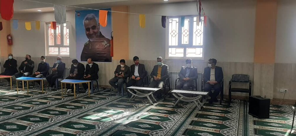 افتتاح مدرسه ۱۲ کلاسه برکت شهید سلیمانی در شهرک فدک شهرستان شاهرود