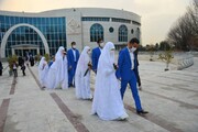 برگزاری جشن ازدواج ۴۳ زوج جوان در چهل و سومین سالگرد پیروزی انقلاب اسلامی