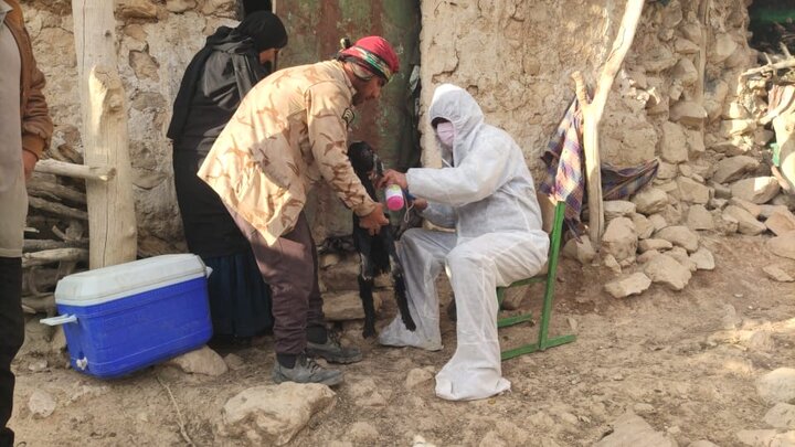 اعزام پنجمین کاروان سلامت دام ستاد اجرایی فرمان امام (ره) به روستای عروه در روز ۲۲ بهمن