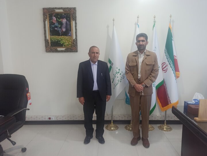 دیدار مدیرکل آموزش و پروش کهگیلویه و بویراحمد با مدیرکل ستاد اجرایی فرمان امام(ره) استان