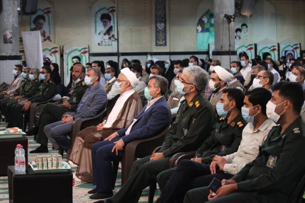 حضور مدیرکل ستاد اجرایی هرمزگان در همایش بزرگ جهاد گران فاطمی