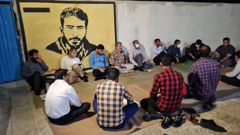 برپایی جلسه هماهنگی خانه احسان چغادک بوشهر با حضور فعالین محله