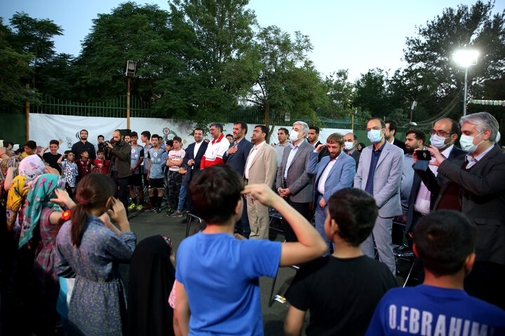 برگزاری اختتامیه جام استعدادیابی ورزشی در محله هرندی تهران توسط ستاد اجرایی فرمان امام