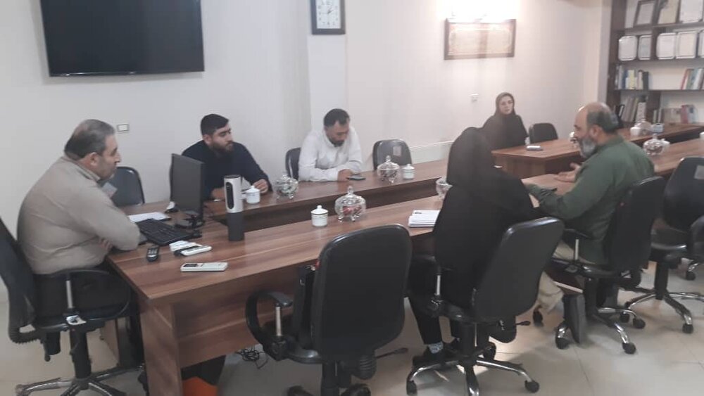 نوزدهمین جلسه شورای اجتماعی ستاد استان گلستان با حضور اعضاء آن در دفتر مدیرکل