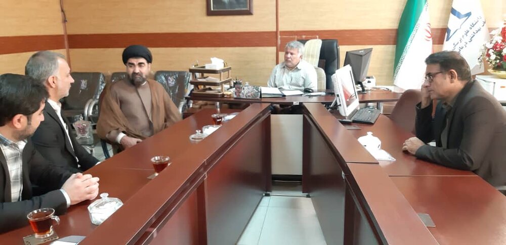 دیدار مدیر کل ستاد اجرایی فرمان حضرت امام(ره) ایلام با رئیس دانشگاه علوم پزشکی استان