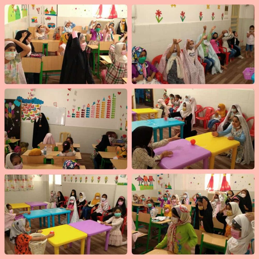 برگزاری کلاس تربیتی توسط خانه احسان محله نایبند بندرعباس