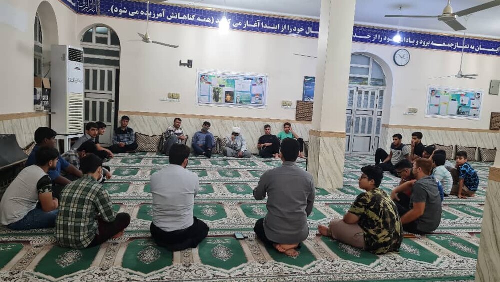 برگزاری جلسات فصلی خانه احسان محله چغادک بوشهر با مساجد منطقه 