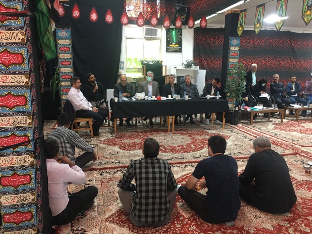 جلسه توجیه و تبیین طرح کشت دیم ، در منطقه کالپوش شهرستان میامی
