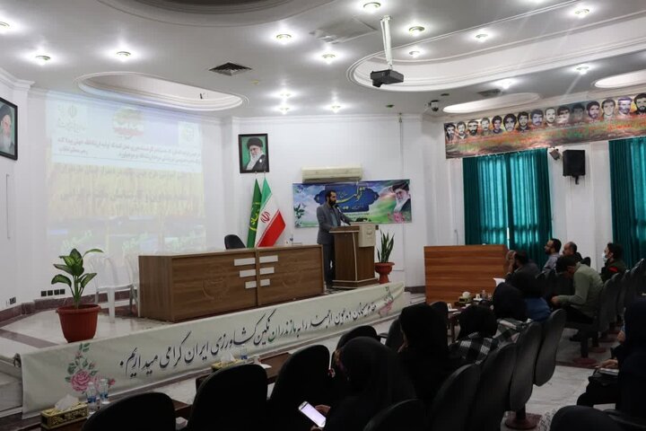 کلاس آموزشی طرح جهش تولید دیمزارهای استان مازندران