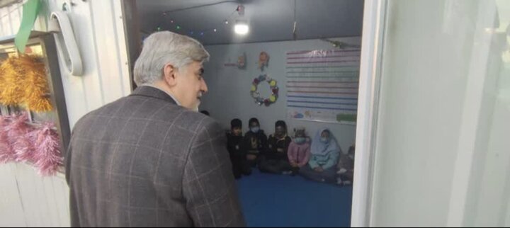 بازدید معاون اجتماعی و امور استانهای ستاد از خانه احسان حنیفا محله فرون آباد