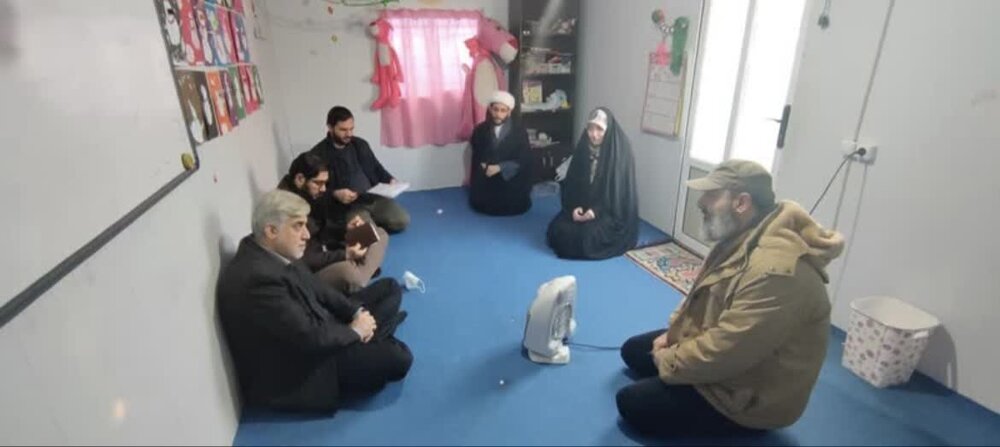 بازدید معاون اجتماعی و امور استانهای ستاد از خانه احسان حنیفا محله فرون آباد